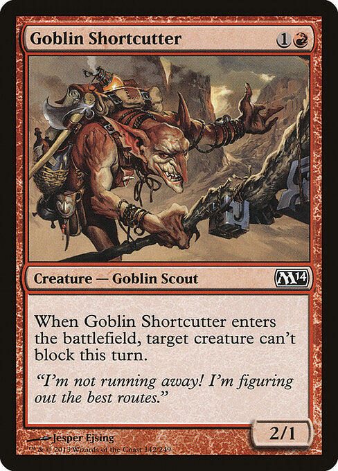 Goblin Shortcutter (142) [Magic 2014]