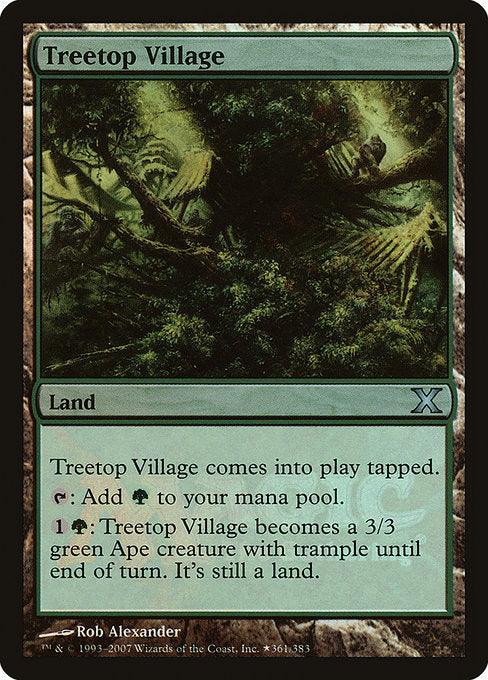 Treetop Village (2) [Tenth Edition Promos]