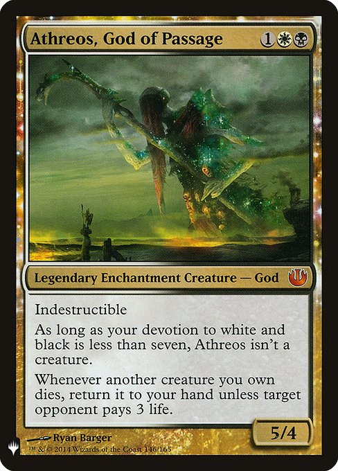 Athreos, God of Passage (JOU-146) [The List]