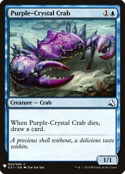 Purple-Crystal Crab (GS1-3) [The List]