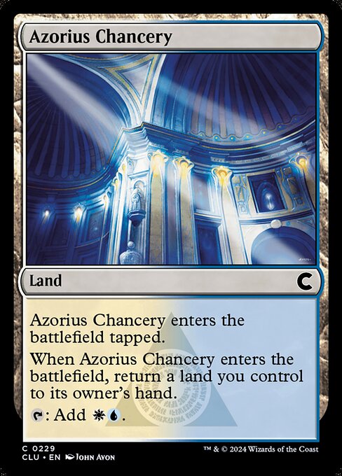 Azorius Chancery (229) [Ravnica: Clue Edition]