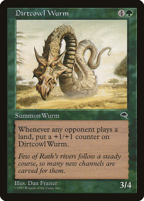 Dirtcowl Wurm (221) [Tempest]