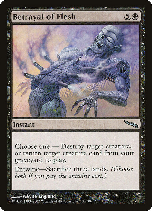 Betrayal of Flesh (58) [Mirrodin]