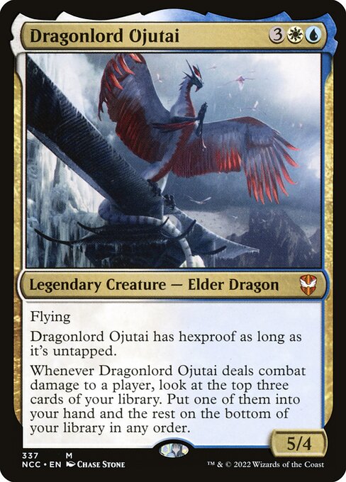 Dragonlord Ojutai (337) [New Capenna Commander]