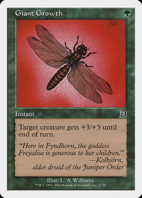 Giant Growth (27) [Deckmasters]