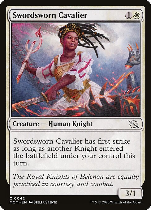 Swordsworn Cavalier (42) [March of the Machine]