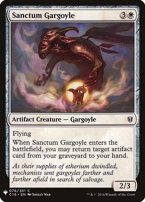 Sanctum Gargoyle (C16-76) [The List]