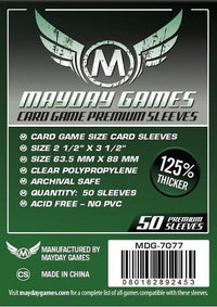 MDG7077 Premium Standard 63.5mm X 88mm 50 Mayday Sleeves image 0
