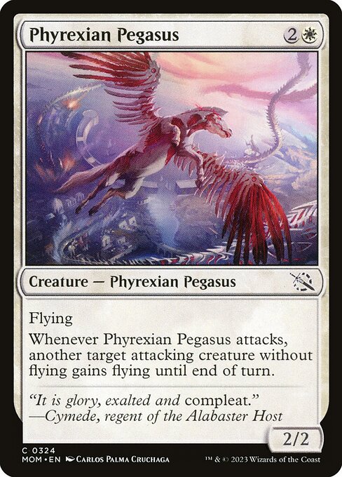 Phyrexian Pegasus (324) [March of the Machine]
