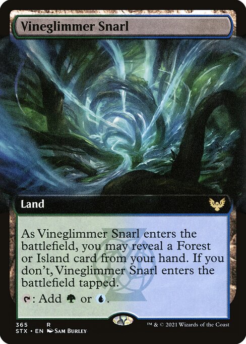 Vineglimmer Snarl (365) [Strixhaven: School of Mages] [Extended Art]
