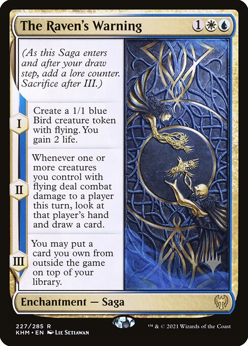 The Raven's Warning (227p) [Kaldheim Promos]