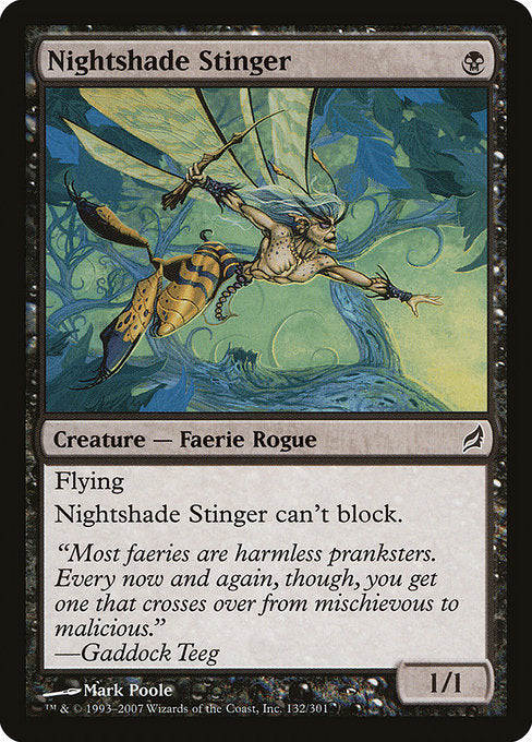 Nightshade Stinger (132) [Lorwyn]