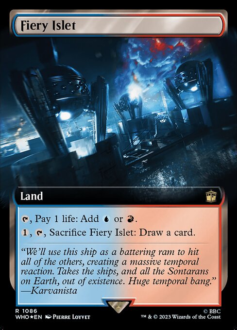 Fiery Islet (1086) [Doctor Who] [Extended Art]