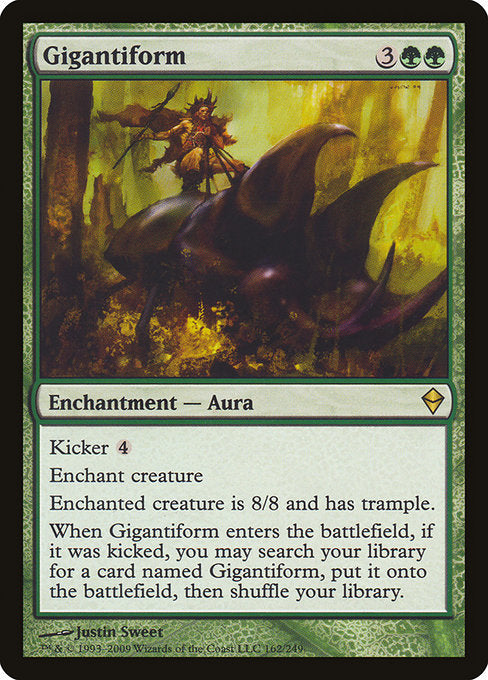 Gigantiform (162) [Zendikar]
