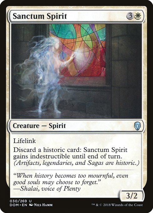 Sanctum Spirit (30) [Dominaria]
