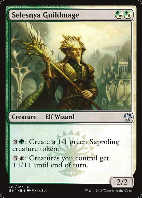 Selesnya Guildmage (119) [GRN Guild Kit]