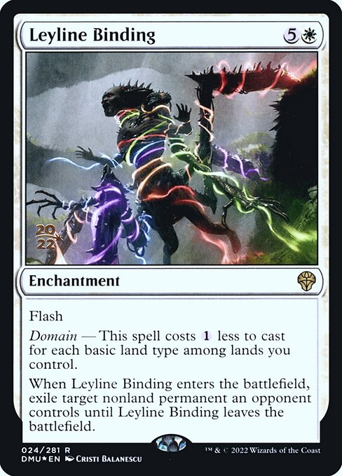 Leyline Binding (24s) [Dominaria United Promos]