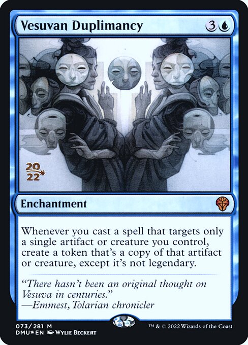Vesuvan Duplimancy (73s) [Dominaria United Promos]