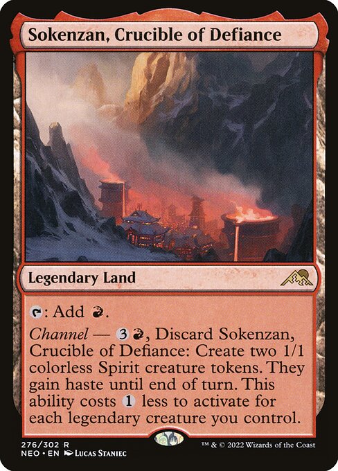 Sokenzan, Crucible of Defiance (276) [Kamigawa: Neon Dynasty]