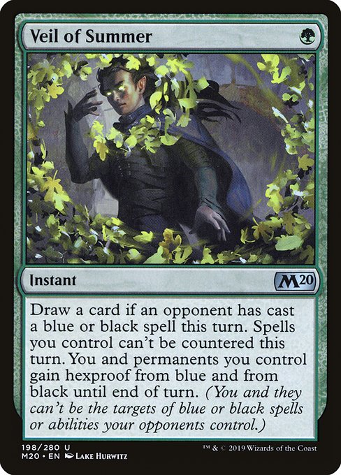 Veil of Summer (198) [Core Set 2020]