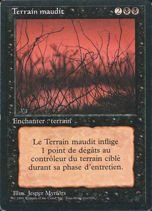 Cursed Land (98) [Foreign Black Border]