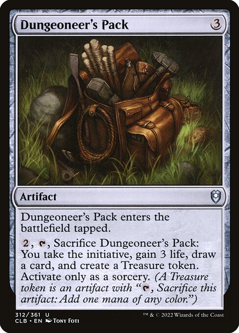 Dungeoneer's Pack (312) [Commander Legends: Battle for Baldur's Gate]