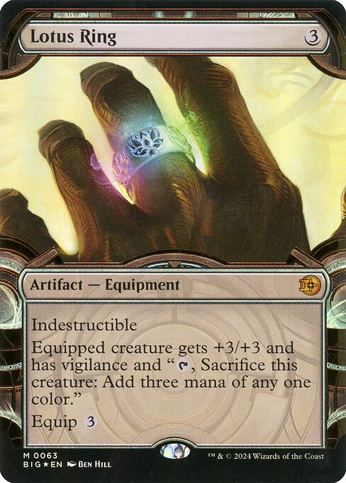 Lotus Ring (63) [The Big Score]