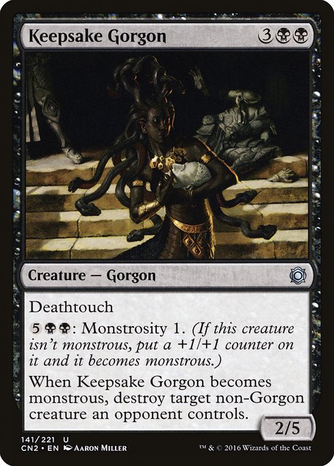 Keepsake Gorgon (141) [Conspiracy: Take the Crown]