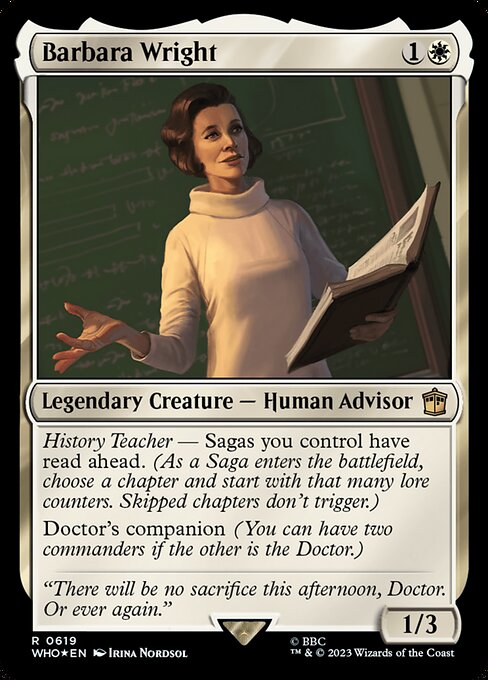 Barbara Wright (619) [Doctor Who]