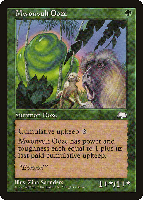 Mwonvuli Ooze (135) [Weatherlight]