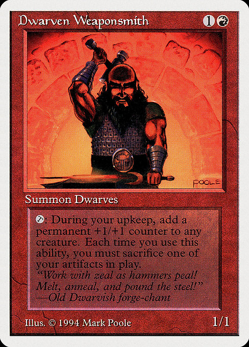 Dwarven Weaponsmith (145) [Summer Magic / Edgar]