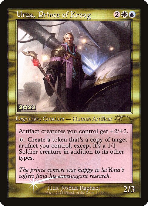 Urza, Prince of Kroog (30) [30th Anniversary Play Promos]