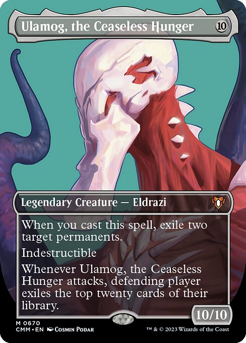Ulamog, the Ceaseless Hunger (670) [Commander Masters] [Borderless]