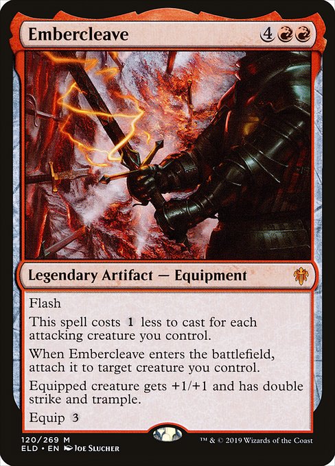 Embercleave (120) [Throne of Eldraine]