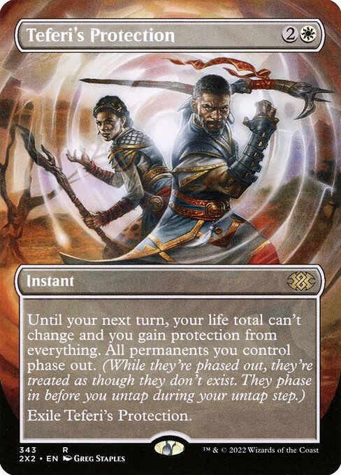 Teferi's Protection (343) [Double Masters 2022] [Borderless]