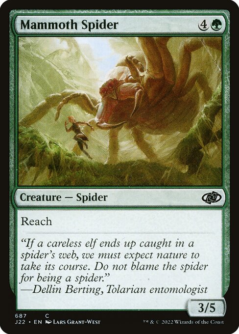 Mammoth Spider (687) [Jumpstart 2022]