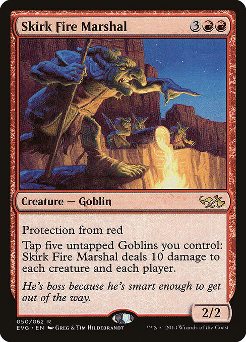 Skirk Fire Marshal (50) [Duel Decks Anthology: Elves vs. Goblins]