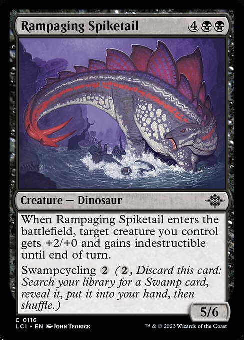 Rampaging Spiketail (116) [The Lost Caverns of Ixalan]