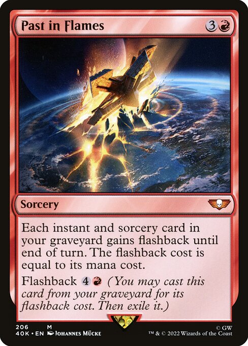 Past in Flames (206) [Warhammer 40,000 Commander]