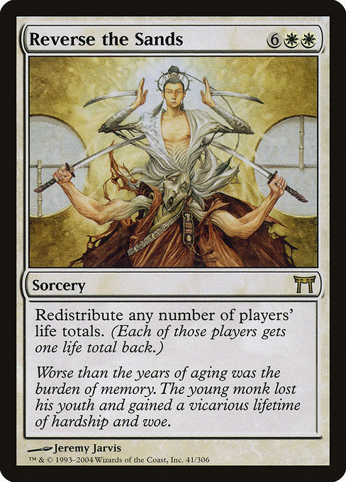 Reverse the Sands (41) [Champions of Kamigawa]