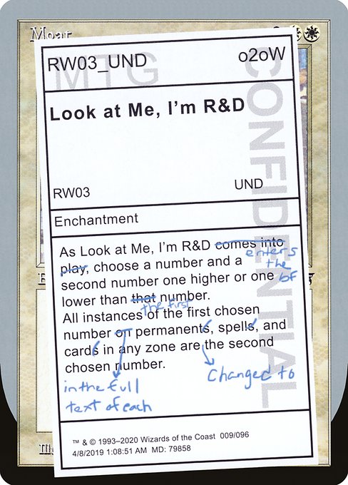 Look at Me, I'm R&D (9) [Unsanctioned]