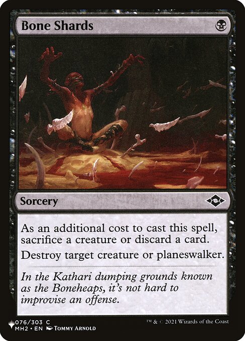 Bone Shards (MH2-76) [The List]