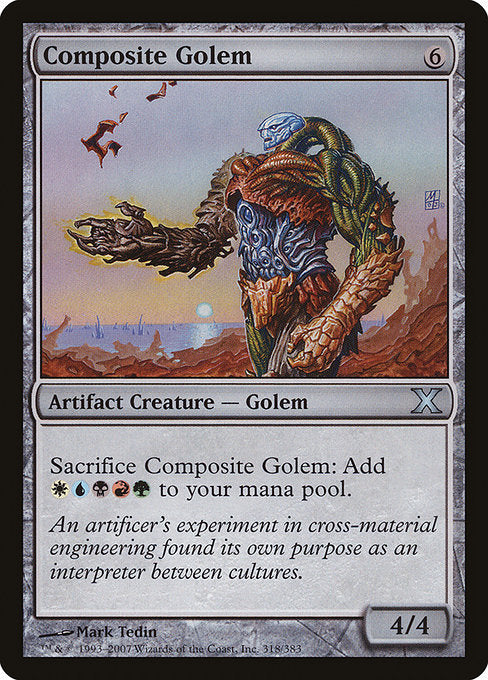 Composite Golem (318) [Tenth Edition]