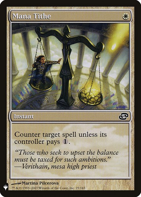 Mana Tithe (PLC-25) [The List]