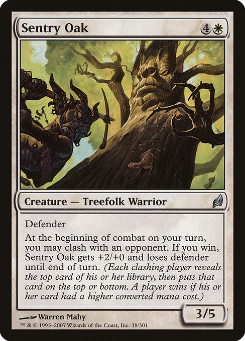 Sentry Oak (38) [Lorwyn]