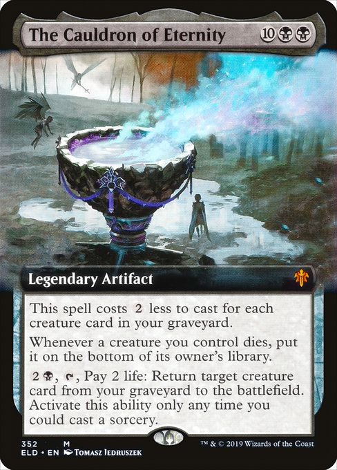 The Cauldron of Eternity (352) [Throne of Eldraine] [Extended Art]