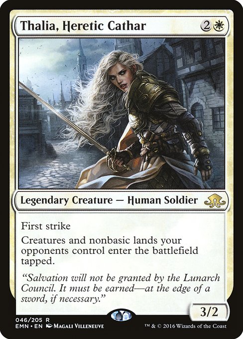 Thalia, Heretic Cathar (46) [Eldritch Moon]