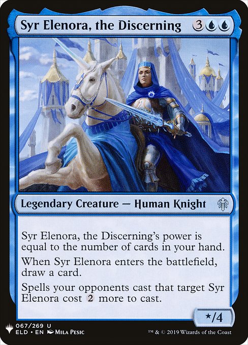 Syr Elenora, the Discerning (ELD-67) [The List]