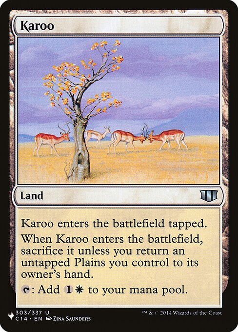 Karoo (C14-303) [The List]