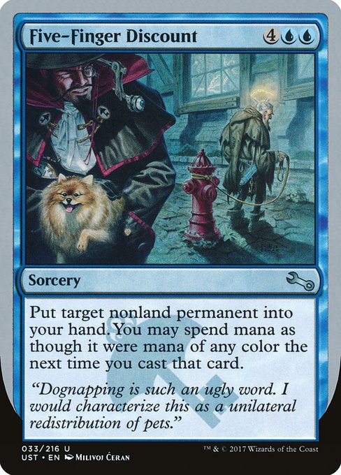Five-Finger Discount (33) [Unstable]